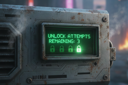 Enter password to unlock 30 30 attempts remaining