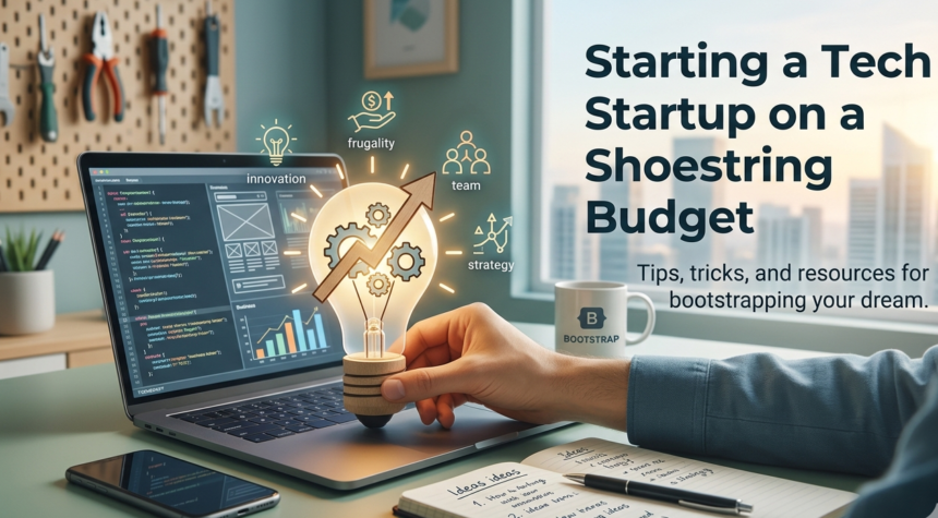 Starting a Tech Startup on a Shoestring Budget