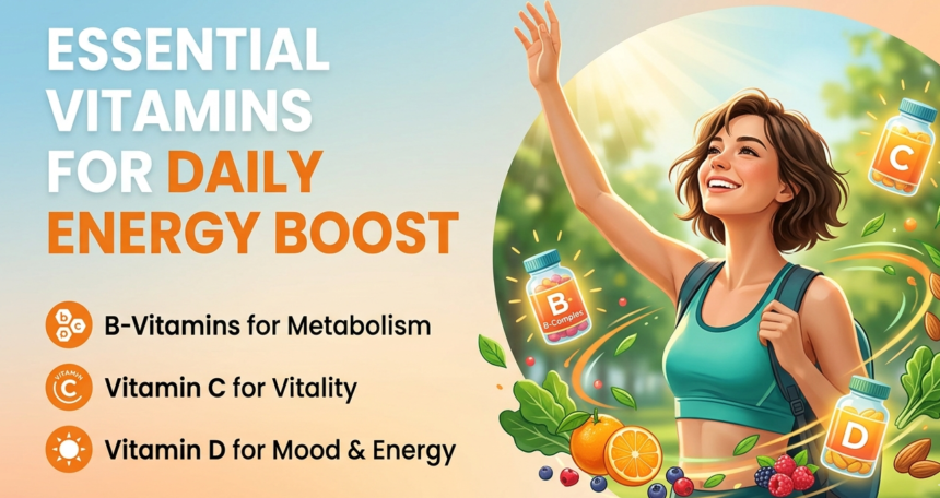 Essential Vitamins for Daily Energy Boost