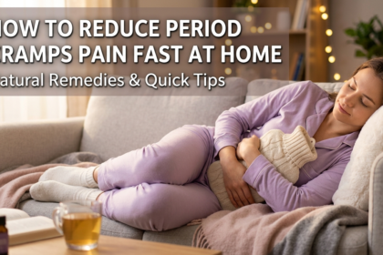 How to Reduce Period Cramps Pain Fast at Home