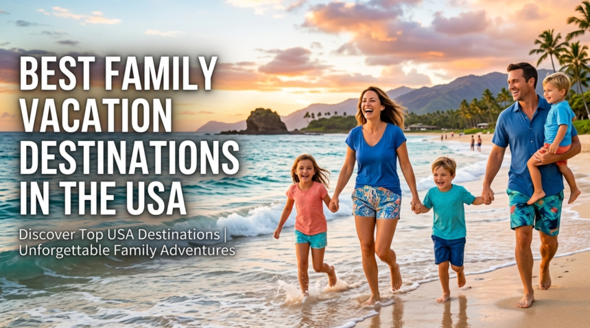Best Family Vacation Destinations in the USA