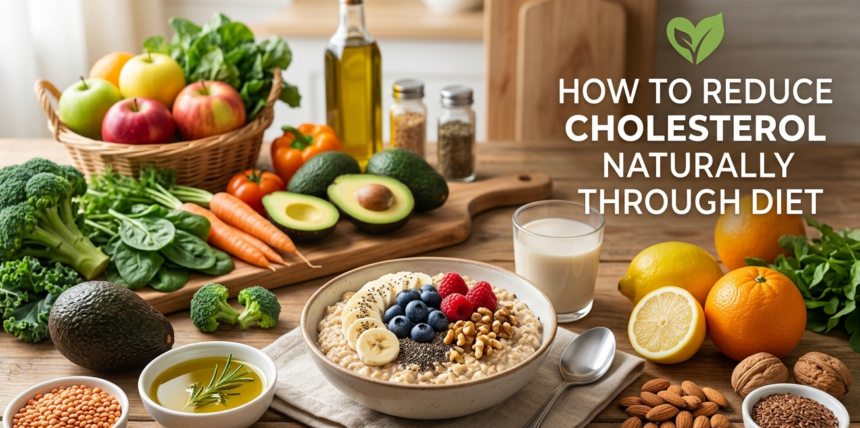 How to Reduce Cholesterol Naturally Through Diet