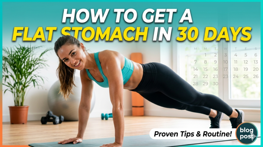 How to Get a Flat Stomach in 30 Days