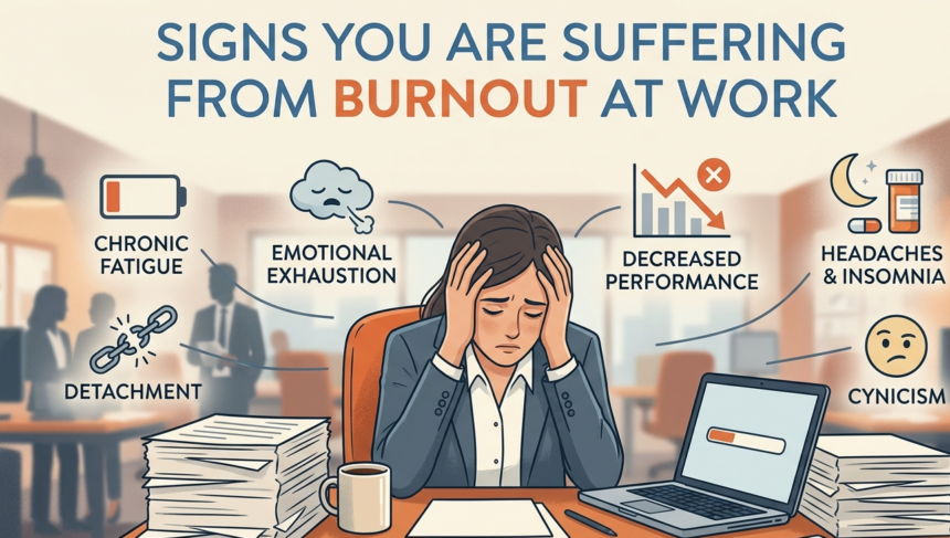 Signs You Are Suffering from Burnout at Work